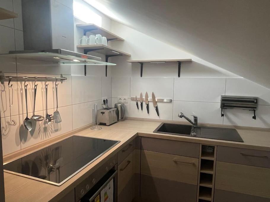 Buxtehude*Wohnung*100Qm*6 Schlafplaetze*Neu* ภายนอก รูปภาพ